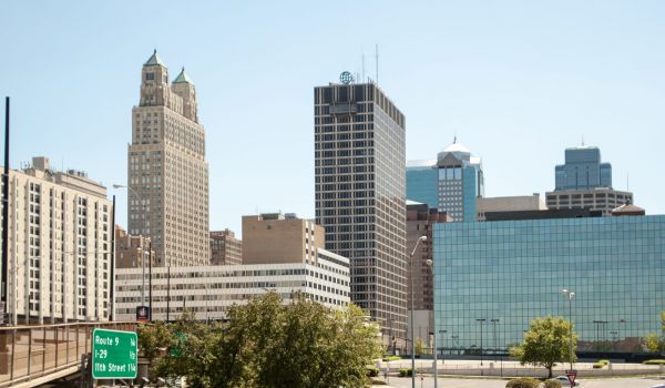 Commerce Tower apartments building exterior