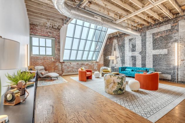 West Bottoms Flats apartments resident lounge