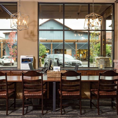 The Village at Aspen Place streetfront cafe