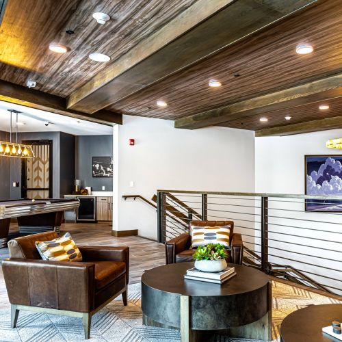 Wheatfield Village apartments upstairs lounge