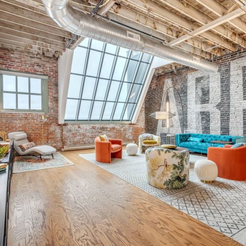 West Bottoms Flats apartments resident lounge