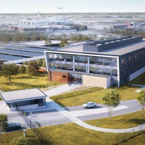 FBI Building exterior rendering