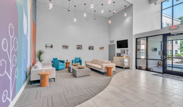 Sixty 16 interior lobby