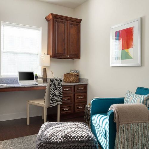 51 Main apartments apartment study and office area