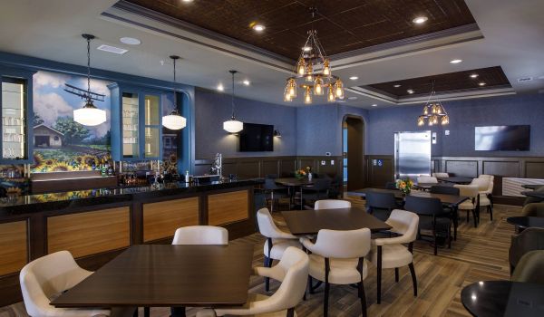 Avenue 81 apartment community pub