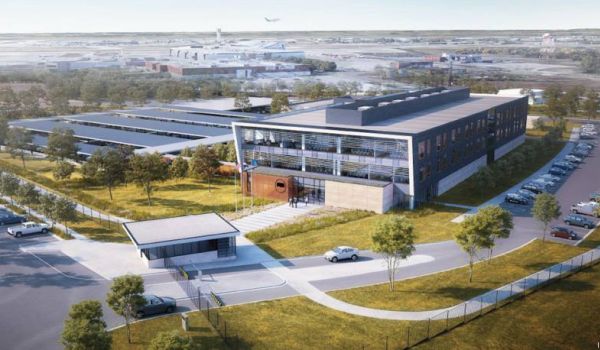 FBI Building exterior rendering