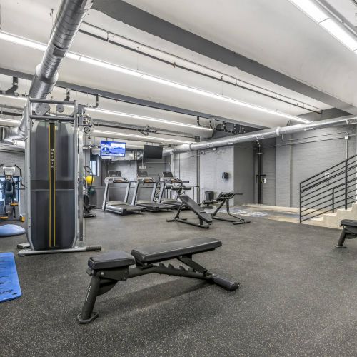 West Bottoms Flats apartments fitness center
