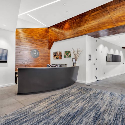 1737 McGee building interior lobby