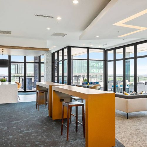 The District Flats apartment office space